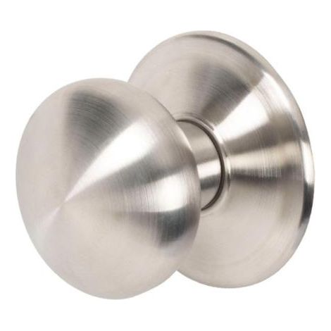 Bouton de porte d'entrée en acier inoxydable – Résistant à la corrosion – Diamètre 8,5 cm – Pour climats humides – Jandel (1/5)
