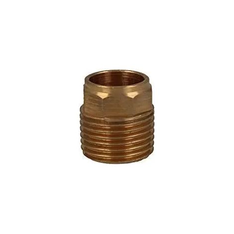 Racor ibp 4243g latón rojo 10 mm 3 8 pulgada