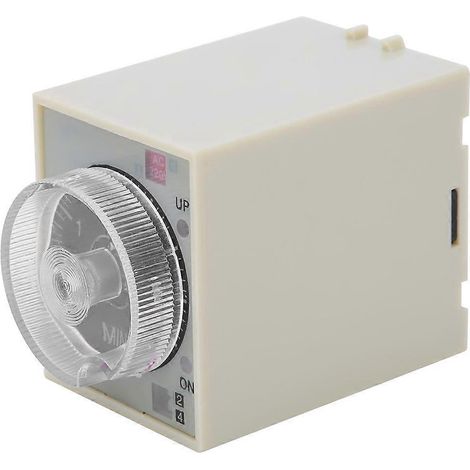 Relais temporisé avec bouton rotatif réglable, contact en alliage de haute qualité, ST3PA G, 220 V CA, 50/60 Hz