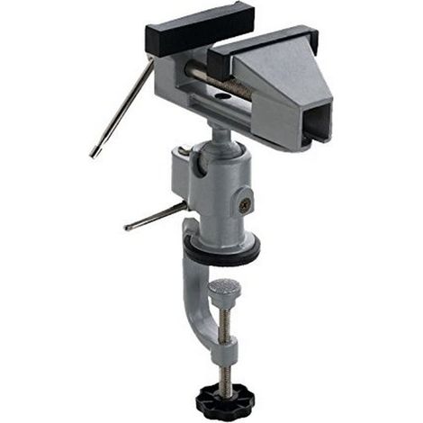 Étau tête pivotant Y avec support perceuse/machine 50 mm (1/4)