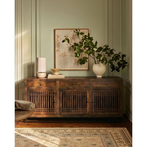 Kumo - Buffet en bois d'acacia massif (1/5)