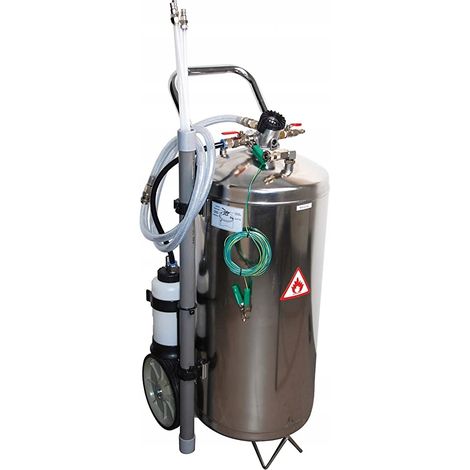 Extractor neumático bgs technic 8702 capacidad 40 l caudal 5 l min