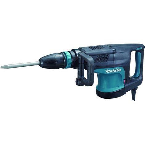 Makita – Burineur SDS-MAX 1510W – Énergie d'impact 19,1J – Pour béton armé et maçonnerie – Poignée 360° pour confort d'utilisation