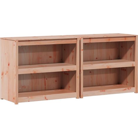 Meuble de cuisine d'extérieur MEPPEL 2 pcs Douglas Naturel vidaXL (1/5)