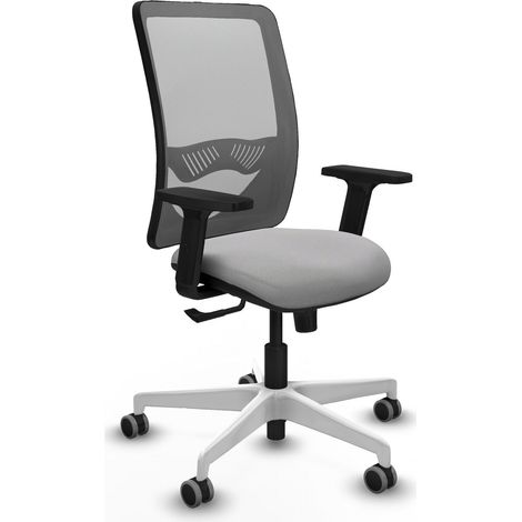 Sedia da ufficio piqueras y crespo Zulema grigio base bianca (1/2)
