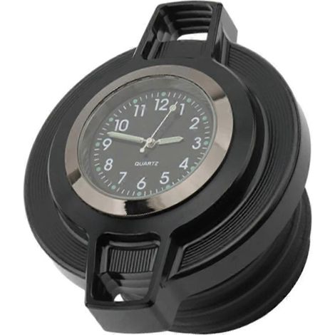 Bouchon de réservoir d'essence avec horloge pour moto Harley A (1/5)