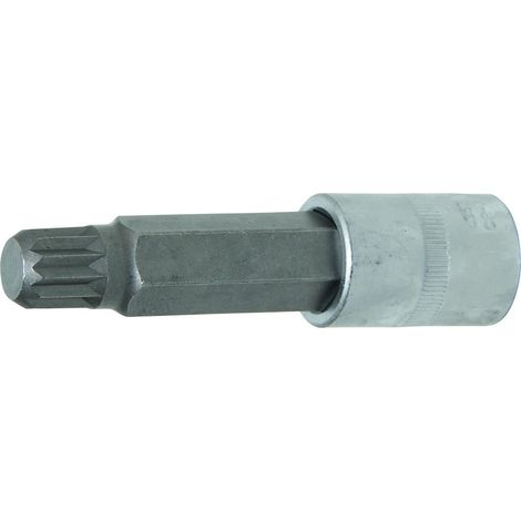 Punte a sfera, xzn, multidenti a forma quadrata da 1/2" nel dettaglio - puntecar12: xzn 7 mm di lunghezza 100 mm