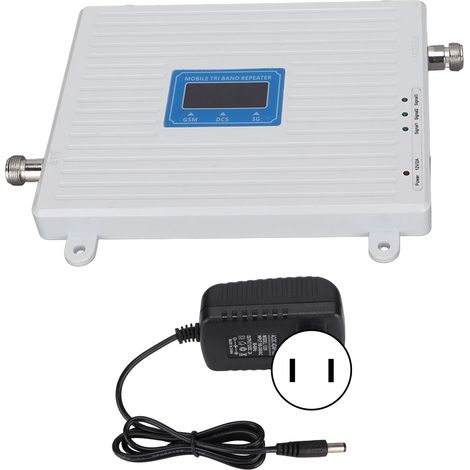 Amplificateur de signal mobile métal complet boosters téléphone pour hôtel centre commercial villa AC110-240V prise US (1/5)