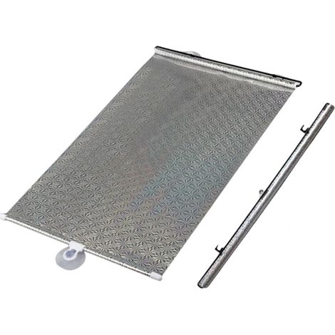Clôture rétractable pour animaux de compagnie, barrière anti-sauts pour la sécurité intérieure, installation sans perçage, design peu encombrant, PVC 50 x 125 cm et tige (1/4)