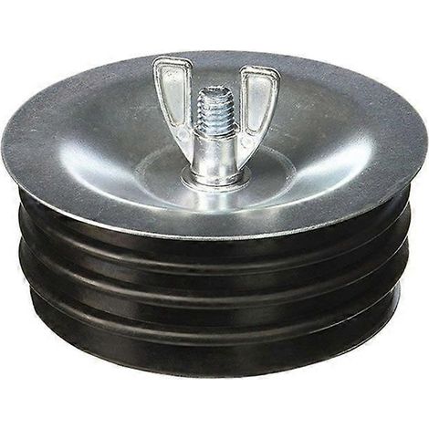 10 cm (4 Zoll) langer Abflussstopfen mit Spreizdübel für Abflussrohre, kompatibel mit den meisten Rohren, für Spülbecken. (1/5)