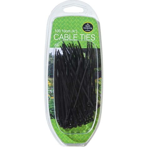 Lot de 100 liens de serrage en nylon 10 cm (1/2)