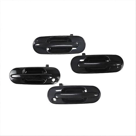 Kit de 4 manijas exteriores para puertas delanteras y traseras para modelos 97-01 (1/5)