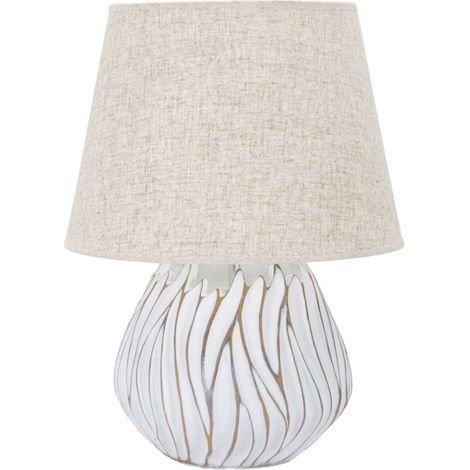 Lampe de table en polyrésine, Ø 35 x 48 cm (1/5)