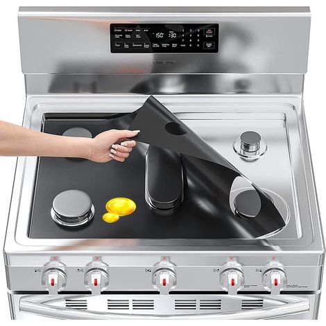 Protège-cuisson pour gazinière Samsung, 0,4 mm, réutilisable, (1/5)