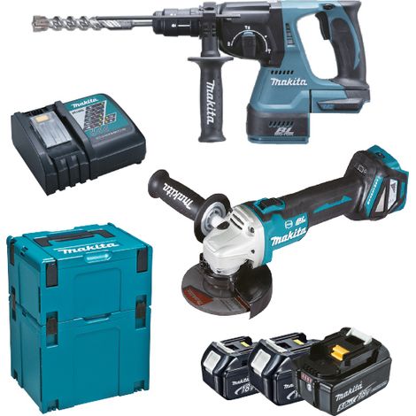 Set Elettroutensili Makita DLX2256TJ1 18V 5Ah (1/5)