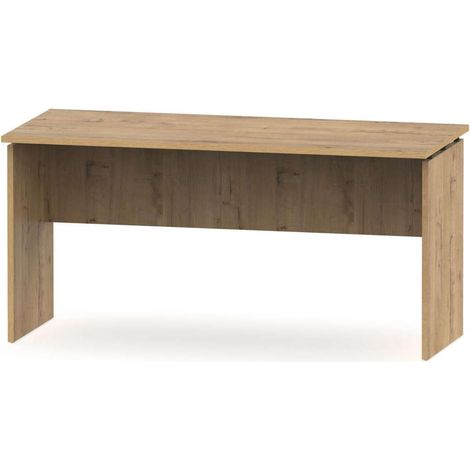 Mesa oficina o despacho Rivoli acabado roble gold, 76cm(alto) 155cm(ancho) 68cm(fondo) (1/5)