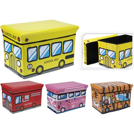 CAJA ORGANIZADORA AUTOBUS 49X31X31CM