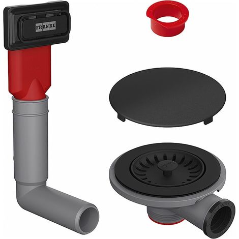 Franke Color Line kit di scarico elegante nero opaco