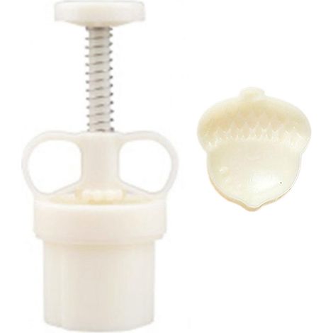 Moules à gâteaux de lune en forme de glands (50 g), tampons pour gâteaux de lune à pression manuelle (1/5)