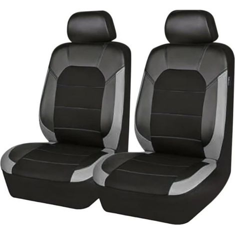 Lot de 2 Housses de siège Avant de Voiture, pour Citroen Berlingo Multispace 2008-2018 Respirantes Antidérapantes Sièges Label