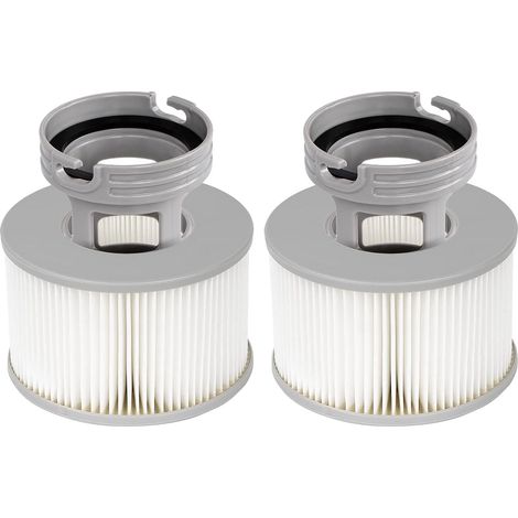 2 x Hydromassage Bath Filter + Screw Base Adapter for MSpa, Upgraded Version of the Filter for MSPA All Current Hydromassage Bathtubs (1/5)