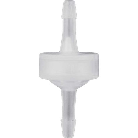 Clapet anti-retour 3 mm, 4 mm, 6 mm, résistant à l'usure, unidirectionnel pour liquides et air, en plastique, pour l'arrêt de l'eau. (1/5)