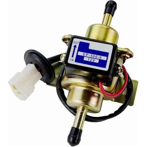 Pompe a Fuel Electrique de Voiture, Pompe Gasoil Basse Pression en Métal 3 à 5 PSI Pompe à Carburant pétrole brut en Ligne(12V) (1/5)
