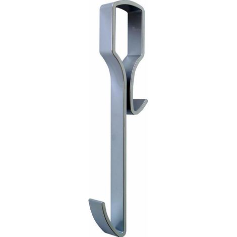 Pika' 1 appendino per box doccia boa satinato cromato 30 centimetri accessorio bagno