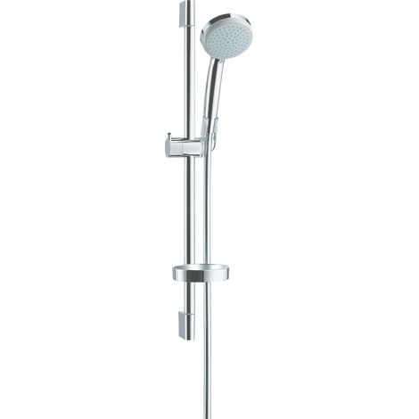 HANSGROHE Set de douche Vario EcoSmart avec barre Unica'C 65 cm et porte-savon chromé Croma 100 (1/10)