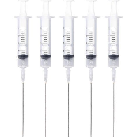 Stück Tintenfüllspritzen aus Kunststoff, 10 ml, Injektor, Zeichenwerkzeug mit Skala für Druckerpatronen