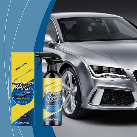 Automotive Nano Coating Spray, Home Paint Restoration, Gloss Enhancement, Quick Application, Convenient Brightening and Maintenance Agent -- 120ml -- BIEMMEDUE (1/5)