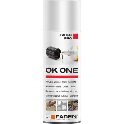 Faren ok one s rimuovi etichette e sciogli silicone colla mastice resina 200 ml (1/3)