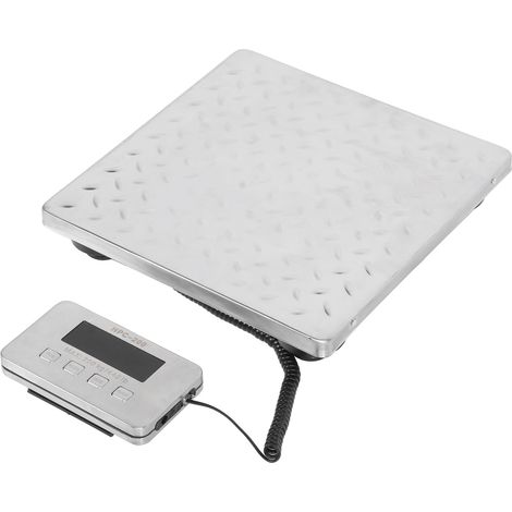 Balance postale à plateforme en acier inoxydable de 200 kg pour entreprises, bureaux, domicile et entrepôts. (1/5)
