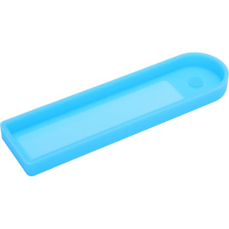 Housse de protection imperméable en silicone pour compteur de scooter M365, bleu marine (1/5)