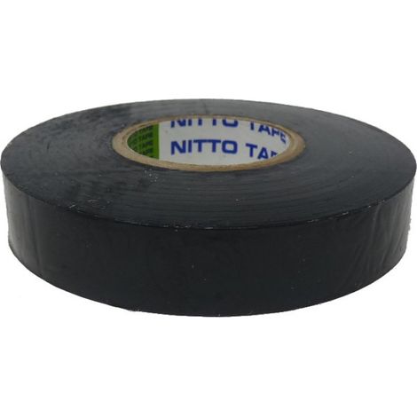 Maxter – Ruban adhésif isolant noir 15mm – Longueur 33m – Adhérence fiable pour isolation et protection – Pour espaces confinés