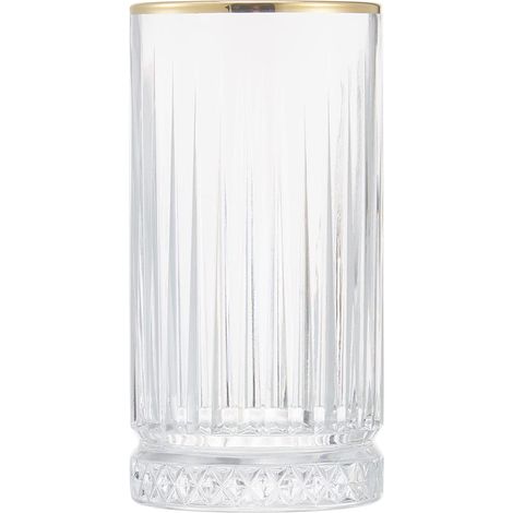 Paşabahçe Golden Touch Elysia Saftglas 4er 450cc, Goldenes Detail (1/3)