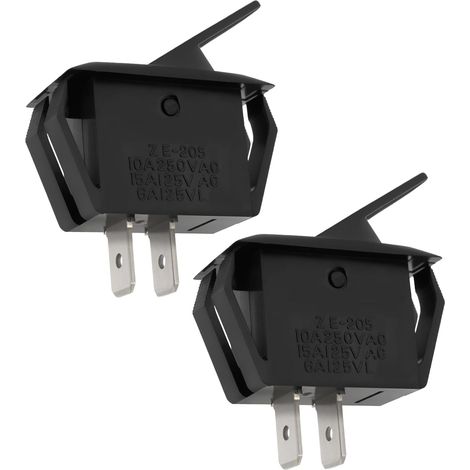 2 Pieces Oven Door Lock Switch 2 Pin 250 VAC 0130M00243 B1370818 Compatible with Goodman Compatible with Amana (1/5)