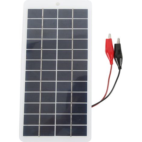 5W 12V polykristallines Silizium-Solarpanel, hocheffizientes und energiesparendes tragbares Ladegerät (1/5)