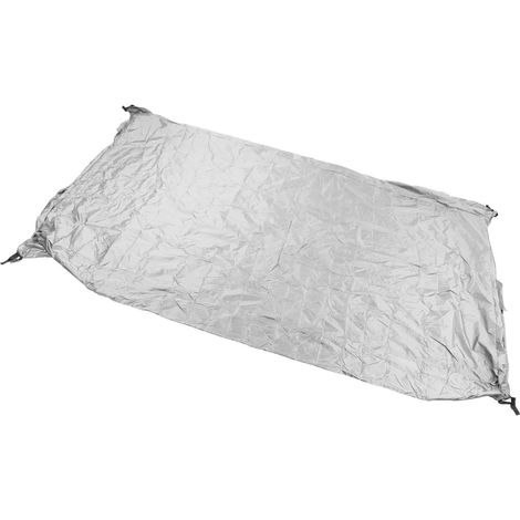 Housse de Table de Ping Pong Extérieur Imperméable Anti-Poussière Revêtement Argenté pour Terrasse Jardin Gris