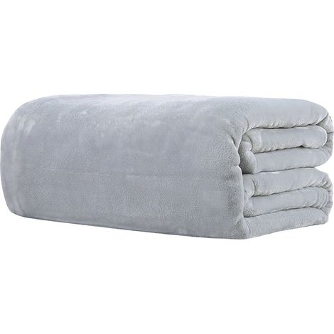 Couverture Rafraîchissante - Flanelle Microfibre Légère - Pour Lit Canapé Chambre - Toutes Saisons - Adultes Enfants - 1 Pièce (1/5)