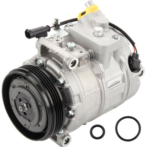 Automotive Air Conditioning Compressor with Clutch Compatible with X1 X2 X3 X4 2 Series F45 F46(2013-2025), 5 Series F10 F11(2013-2017) and 7 Series G11 G12 (2015-2020) (1/5)