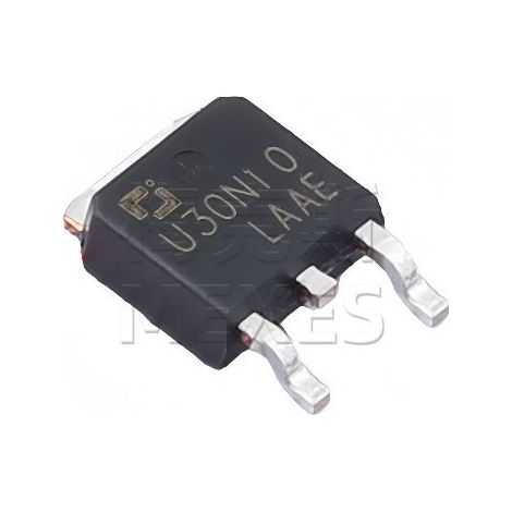 CJ Changdian/Changjing CJU30N10 TO-252-2L 30A N-Kanal-MOSFET, elektronisches Bauteil (5 Stück)