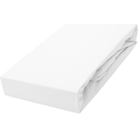 Matratzenschoner 70x140 Spannbettlaken für Kinderbett, weiß