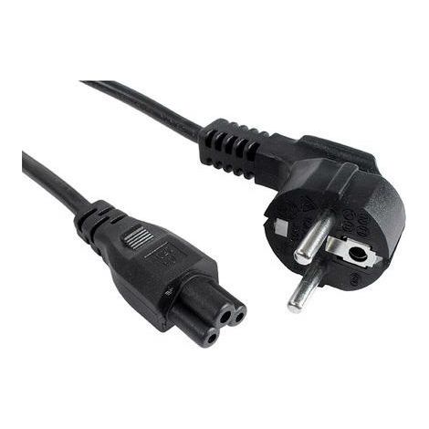 AKYGA AK-NB-08A - Cavo di alimentazione per notebook (3 pin, IEC C5, CEE 7/7, 1m) (1/5)
