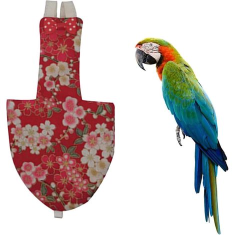 Couche d'oiseau mignon pour animaux de compagnie,L,1020CM, polyvalent et pratique, pour un usage quotidien (1/2)