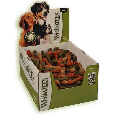 Whimzees Zahnsticks S braun für Hunde 7-12 kg