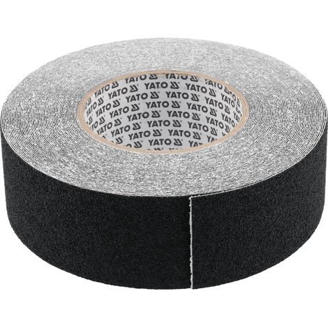 Warnmarkierungsband Antirutschband schwarz 50 x 5m selbstklebend