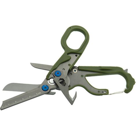 Ciseaux de secours Raptor Response, ciseaux multifonctions pliables, outils de survie en extérieur, petits ciseaux de premiers secours (1 pièce) (1/5)