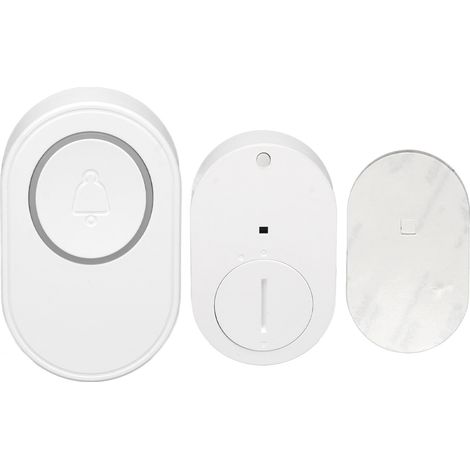 Sonnette de porte avec sirène WiFi 433 MHz pour la sécurité de votre domicile-AquaForge