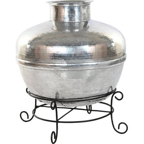 Jarron Aluminio 75X75X90 Xl Soporte Hierro (1/5)